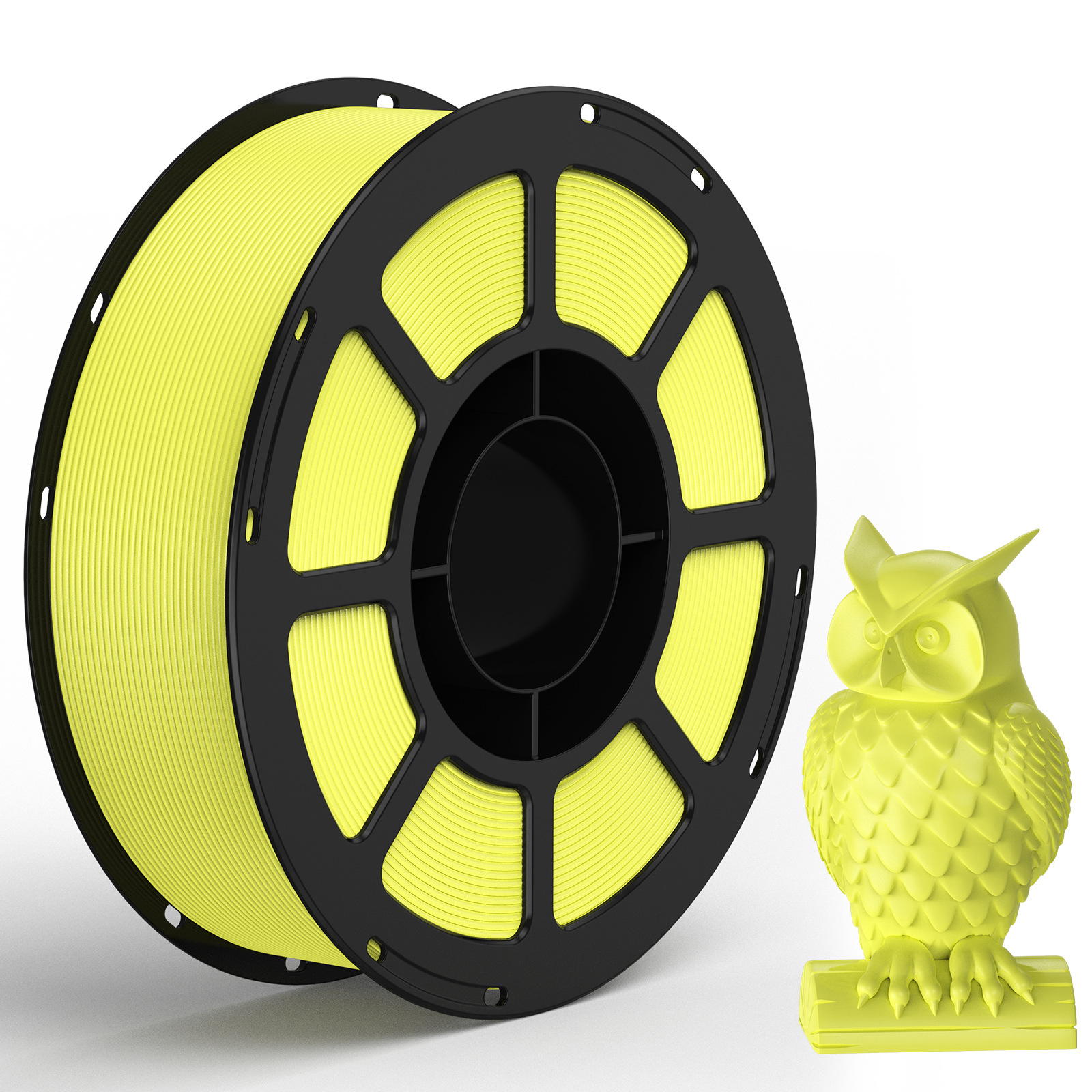 Coredi 3D Printer PETG Material consumible Impresión de alta velocidad 1,75 mm Cinta plana limpia degradable 1KG