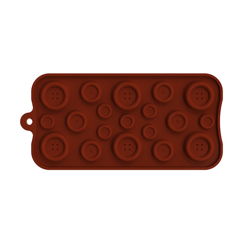 Alphanumeric Christmas Button Waffle Heart Cat Claw Bone Egg Silicone Chocolate Mold Cake Mold