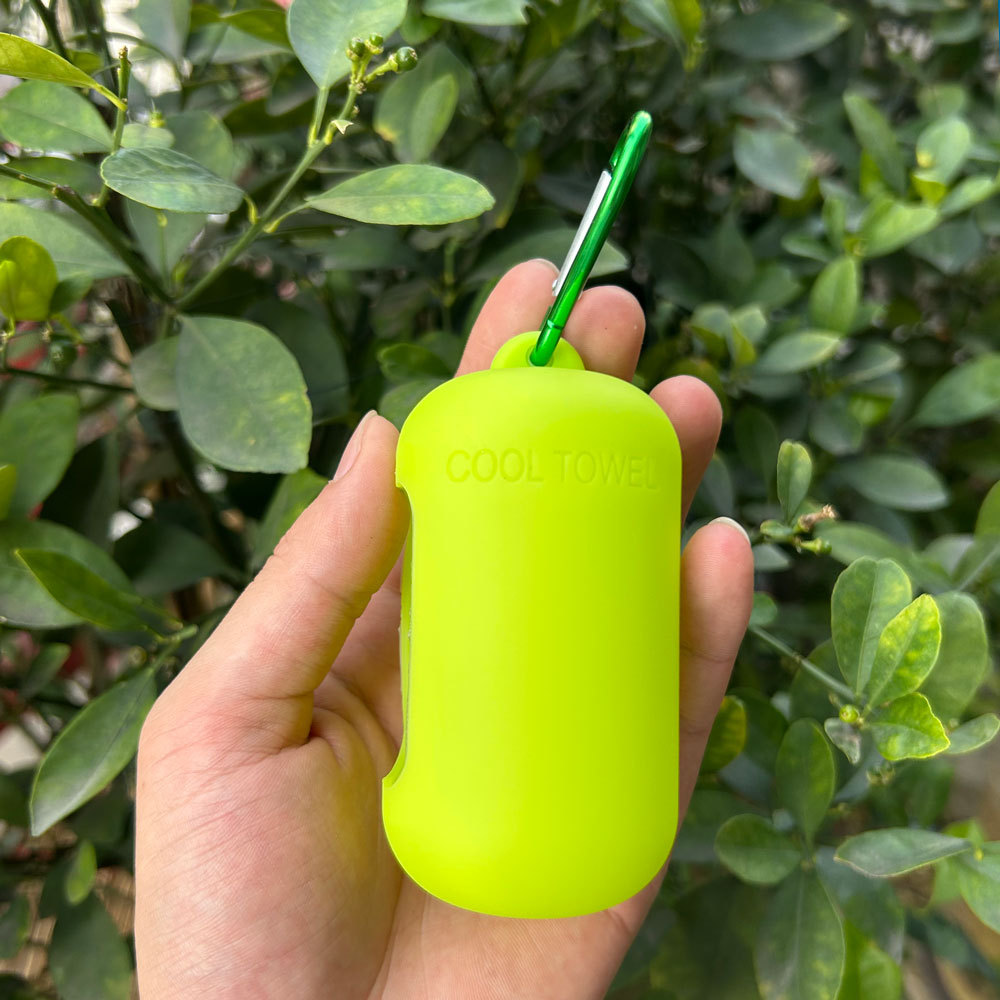 중간 밝은 녹색(수건 없음)