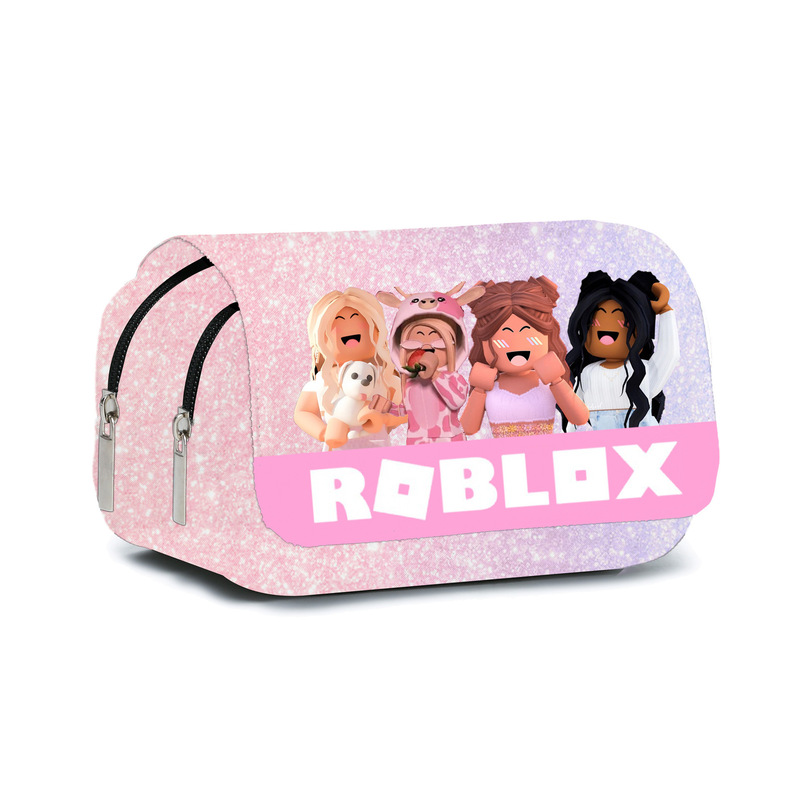 现货ROBLOX小学生笔袋儿童跨境亚马逊货源铅笔盒文具盒|undefined