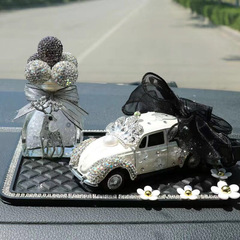 汽車擺件車模創意車載內飾車上儀表台車內裝飾品鑲鑽老爺車女士