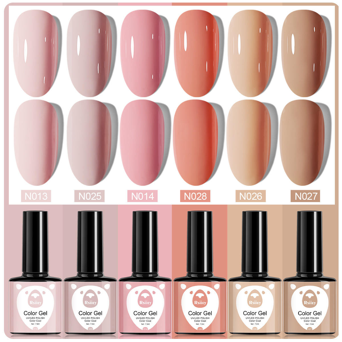 6 colores esmalte de uñas pegamento fototerapia embotellada color popular pintado brillante ojo de gato pegamento UV fototerapia pegamento esmalte de uñas traje de pegamento