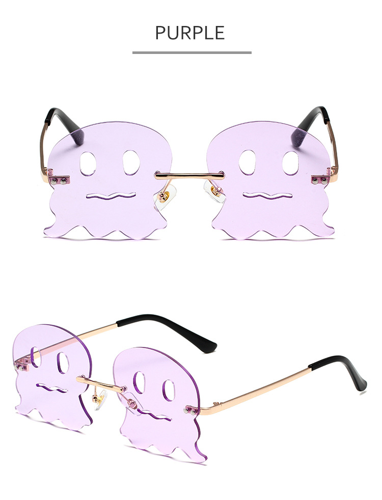 Men's Sunglasses New Octopus Funny Cartoon Metal Sunglasses Party Dance Men And Women Sunglasses_voghion.com