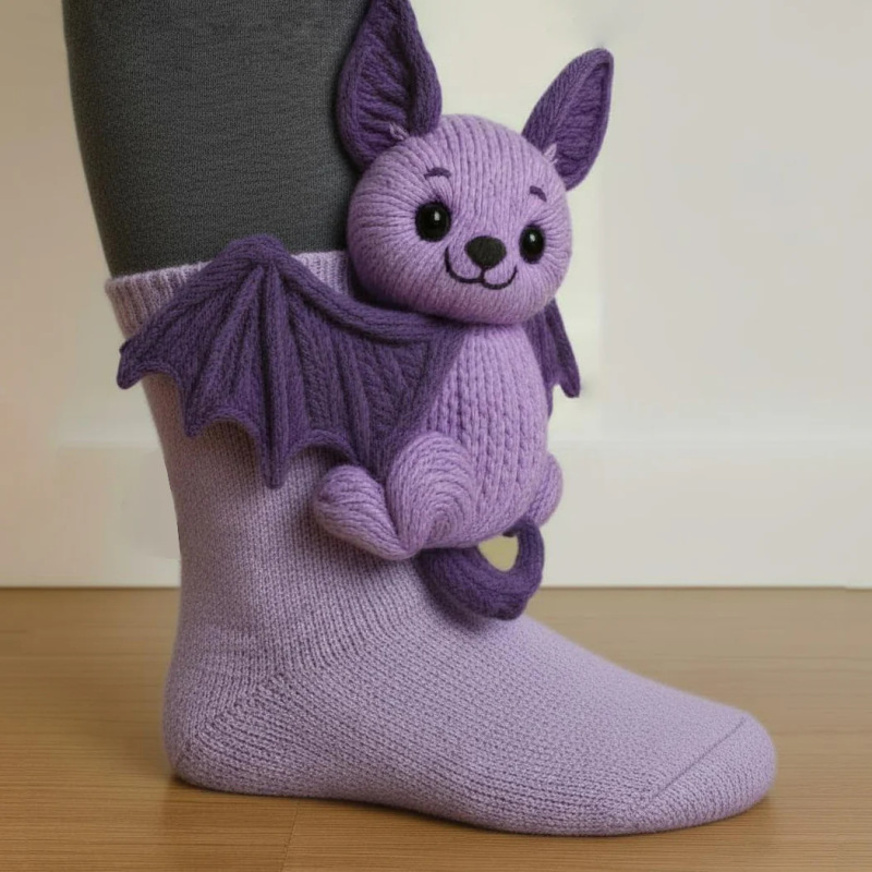 跨境新款Animal Socks动物袜子舒适可爱充满魅力|undefined