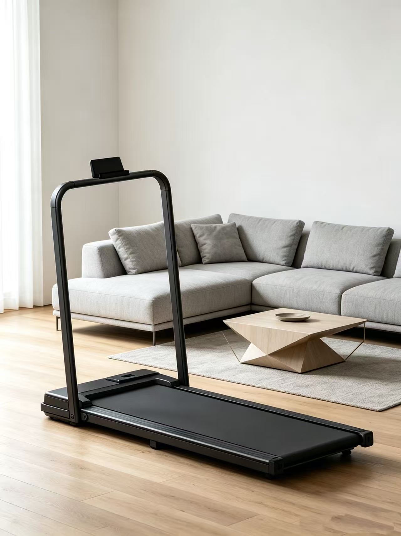 Walking Machine Cross-Border 2025 Home Treadmill with Handrails a