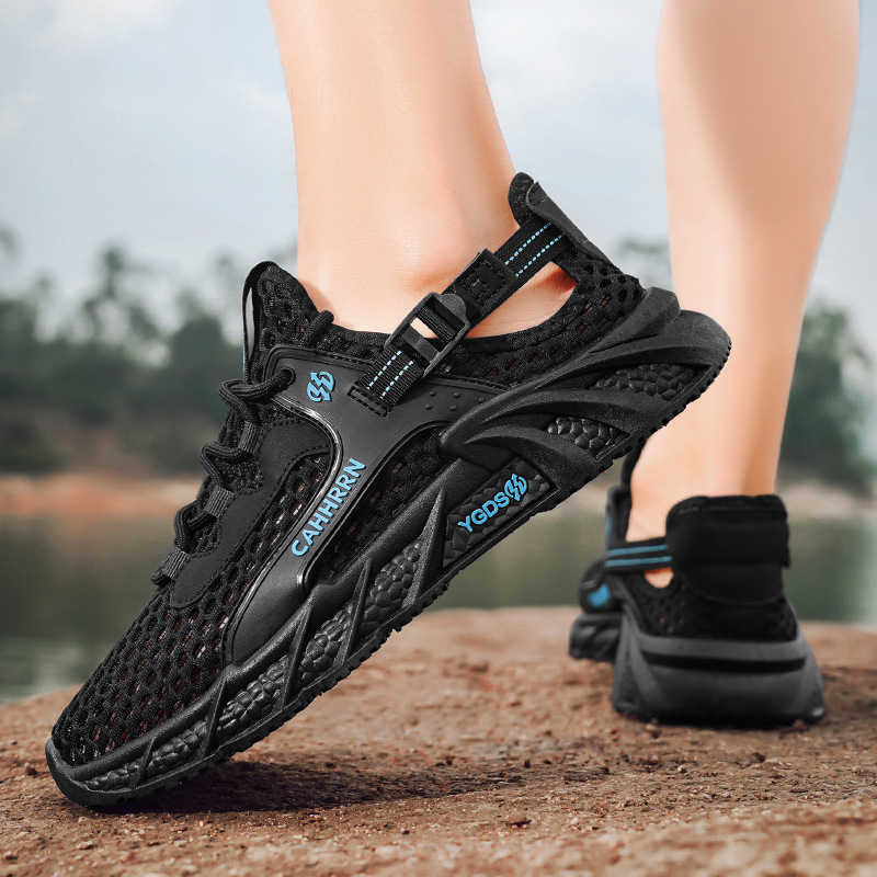 Fashionable trend summer breathable low climbing running sneakers…