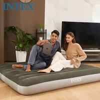 INTEX надувной матрас для пола надувной матрас для дома Офисный перерыв Раскладная кровать Открытый палатка портативный влагостойкие