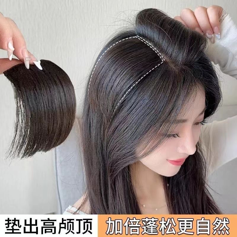 머리카락을 늘리는 가발, 두꺼워지는 두피와 두꺼워지는 모발 뿌리, 푹신한 헤어패드, 양쪽에 모발을 더해주는 인조모