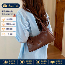 跨境月牙包时尚腋下包简约复古软皮斜挎包潮流单肩包女包源头批发