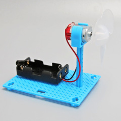 Student Science Experiment Toy Technology Small DIY Electric Fan Assembly Material Set