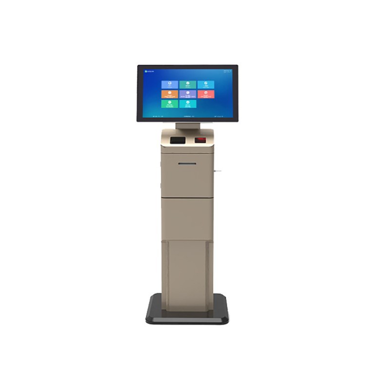21.5寸自助点餐收银机商场影院自动售票取票机自助终端一体机