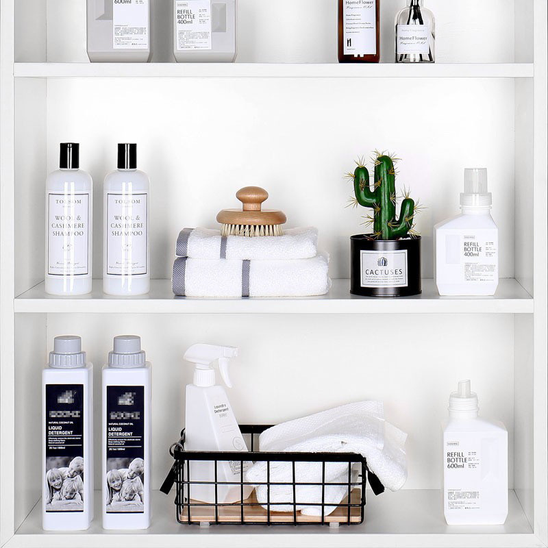 Model Room Laundry Room Balcony Cabinet Soft Decoration Bathroom Aromatherapy Towel Laundry Detergent Bathroom Set Decoration