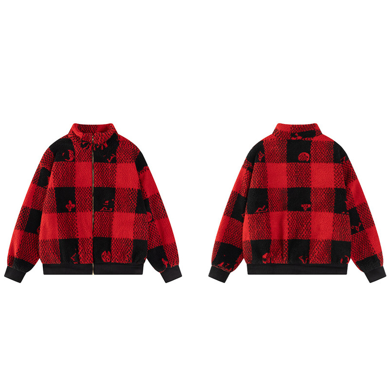 毒家版本品质驴家 25SS秋冬毛巾logo刺绣皮革棒球服棉服夹克外套|undefined