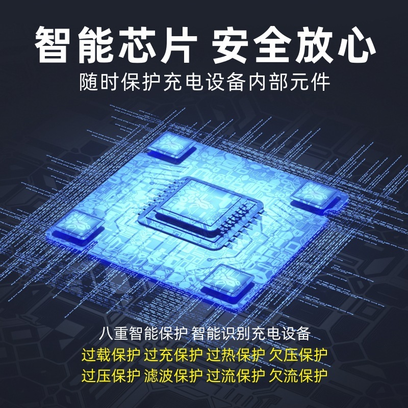车载充电器汽车点烟器转换插头一拖四多功能转换器USB+QCPD快充器|undefined