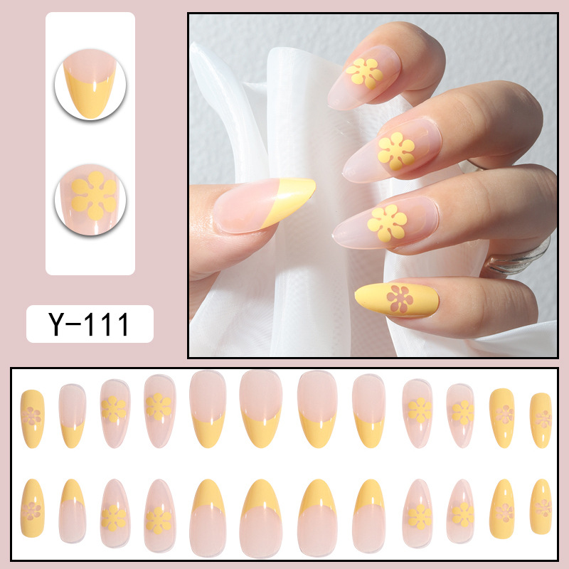 Simple Style Gradient Color Plastic Nail Patches 1 Set display picture 27