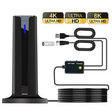 2025爆款 跨境亚马逊TK4K高清室内地面波数字电视天线DVB-TDT MB