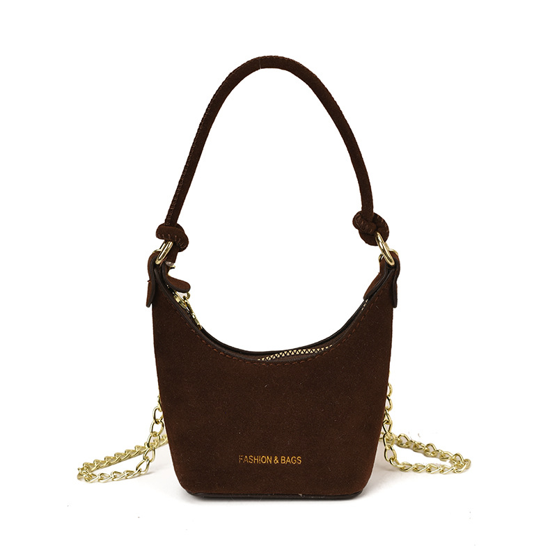 Otoño nuevo bolso de niños esmerilado red de aire de la pequeña princesa bolso de cadena de mano exquisito mini bolso de accesorios para niñas