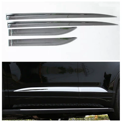Şüşə kənarı xromları/moldingləri | 15 Highlander Front and Rear Fog - electroplating-door-side-strip-4l