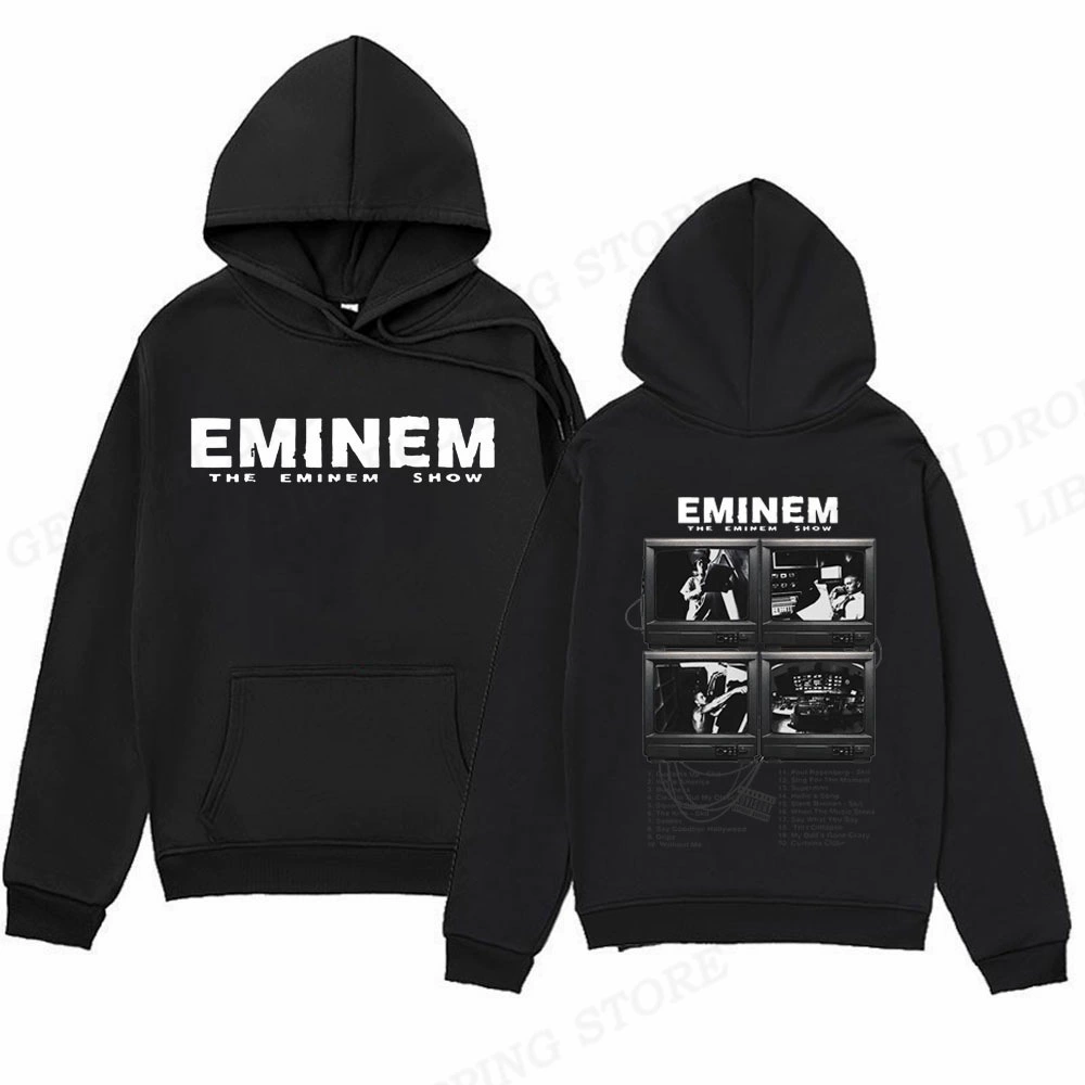 Худи рэпера Eminem мужская модная толстовка японский Y2K SWEATS