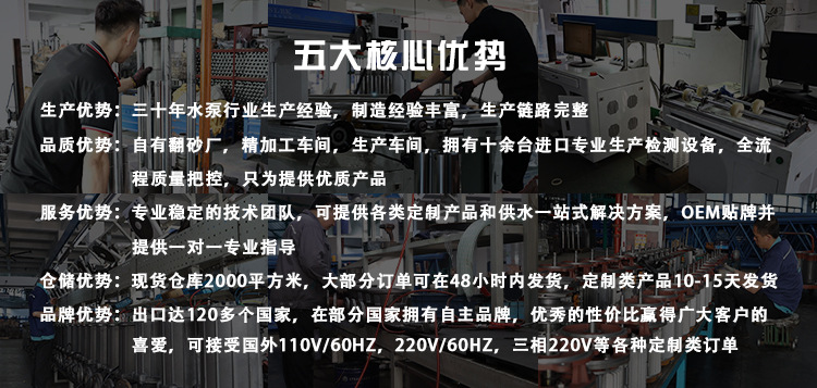 五大优势 详情页