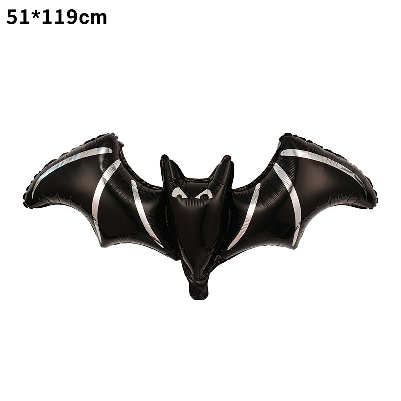 Halloween noche fiesta fantasma forma globo diseño Globo de aluminio de Halloween nuevo gran dibujos animados en forma de calabaza