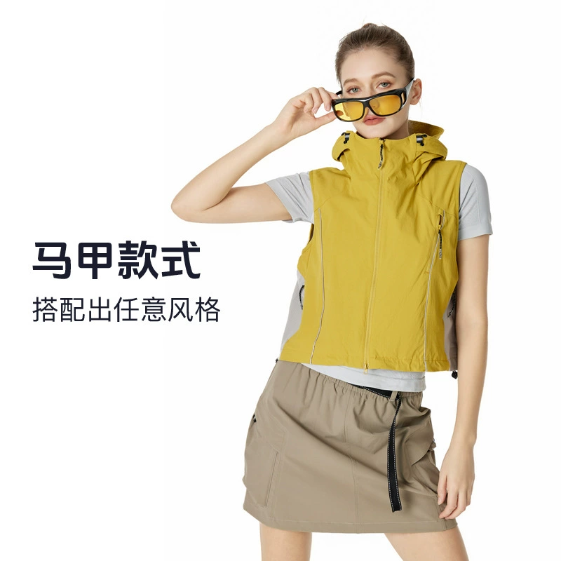 Женская одежда 2025 весна и лето жилет жилет функциональное пальто