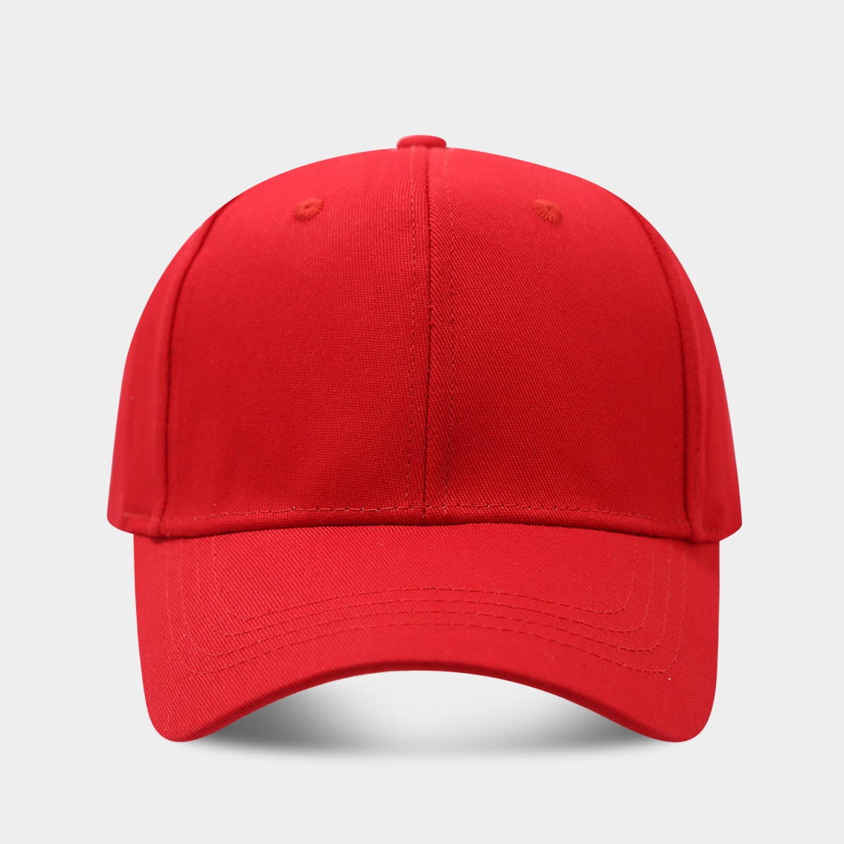Primavera y verano al aire libre sombrero de protección solar sombrero de color sólido simple sombrero de béisbol casual duro mostrando cara pequeño sombrero de lengua de pato para hombres y mujeres