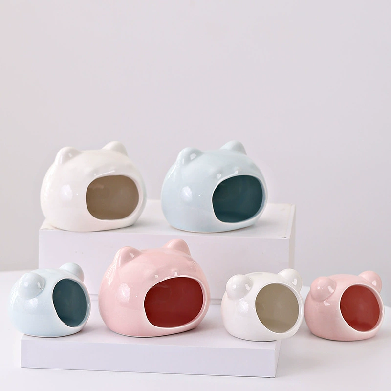 Хомяк Керамическое гнездо ледяной коврик коврик, чтобы избежать дома