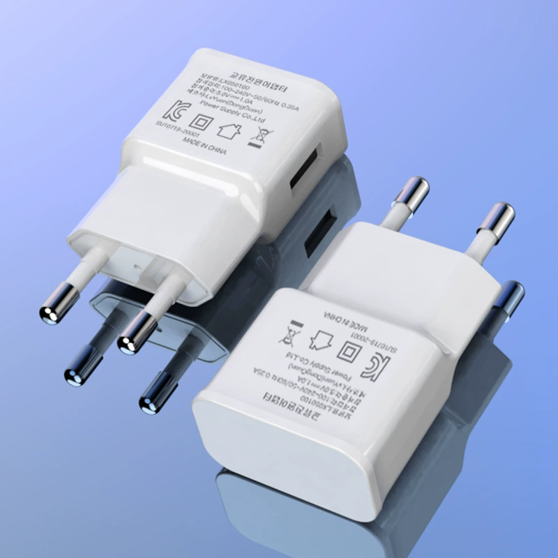 Кореяские нормативы 5V1A зарядное устройство Южная Корея KC KCC сертификация разъем N7100 питание 5V0.5A адаптер