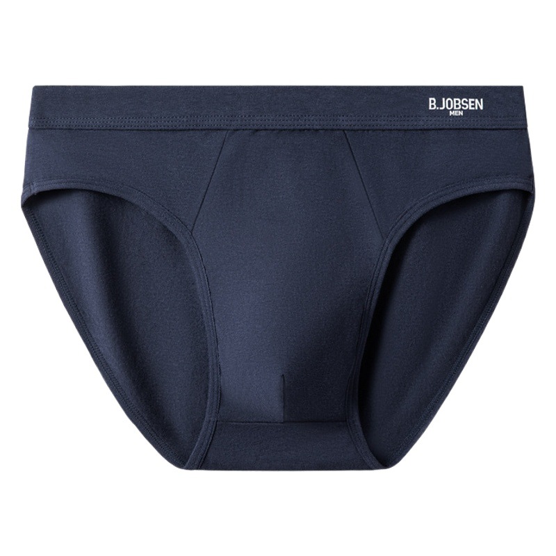 Men's Briefs, Pure Cotton, Class a Cotton, Antibacterial, Breathable, Large Size, Pure Cotton, Autumn and Winter, Men's Briefs