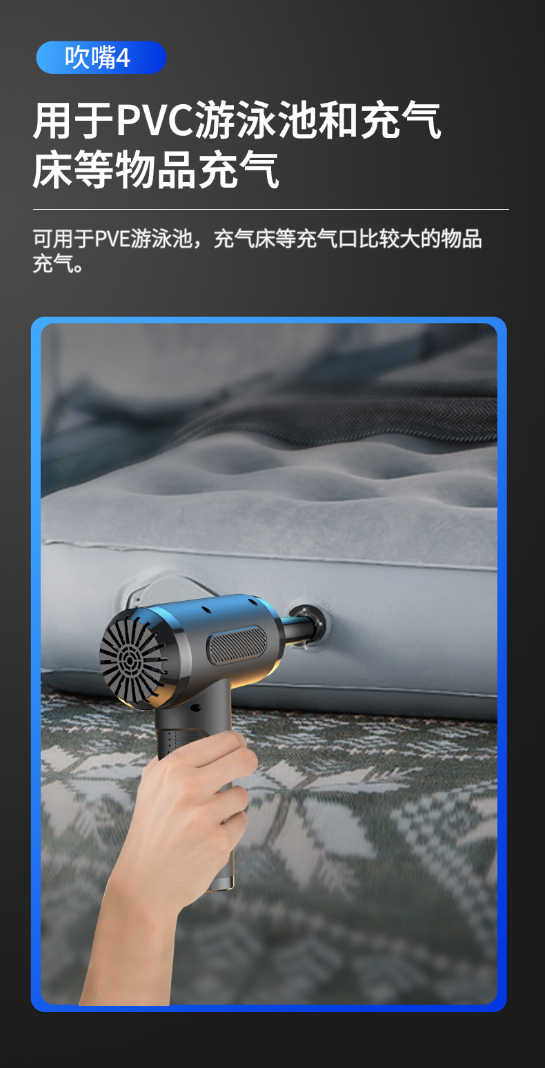 Best-Selling Portable Ultra-Strong Suction Small Handheld Vacuum Cleaner for Home and Car Use, Rechargeable Wireless Car Vacuum Cleaner