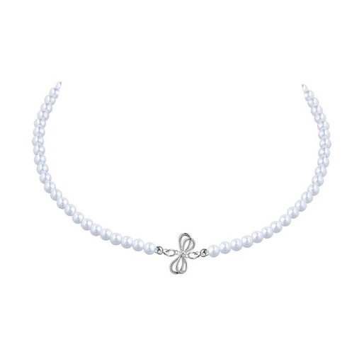 Gentle Butterfly Pearl Necklace for Women, Light Luxury, Niche, High-End, Sweet, Clavicle Chain, Fashion Accessory, Viral Trendsetter, Neck Chain