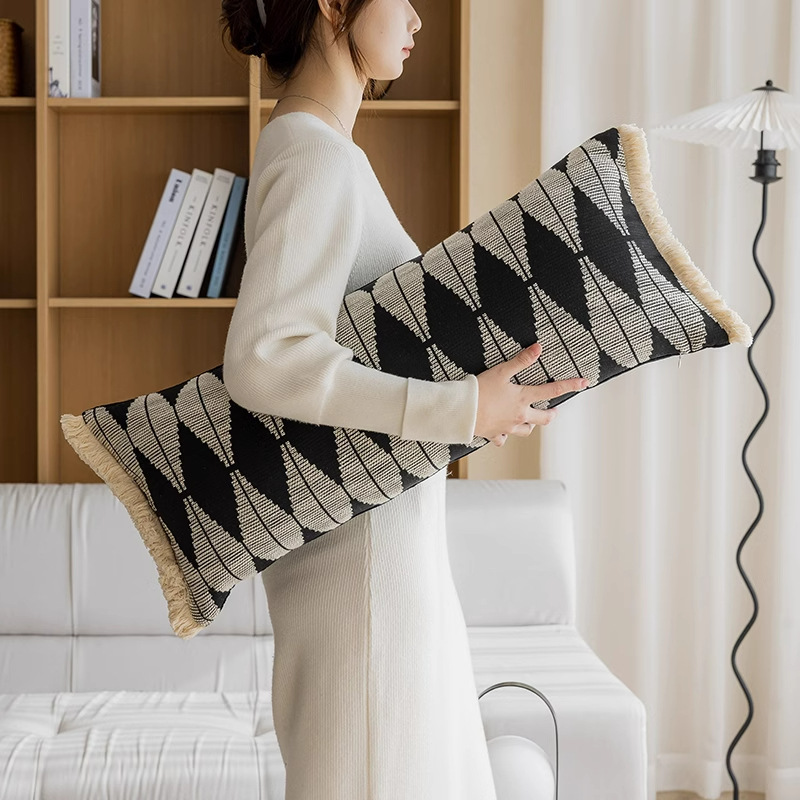 모이 마름모 수염 긴 베개