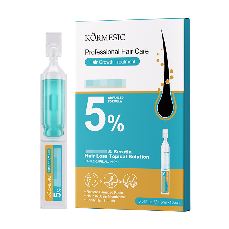 Inglés completo KORMESIC cuero cabelludo secundario serum cuero cabelludo cuidado de la fábrica de comercio exterior transfronterizo mayorista en stock image 7