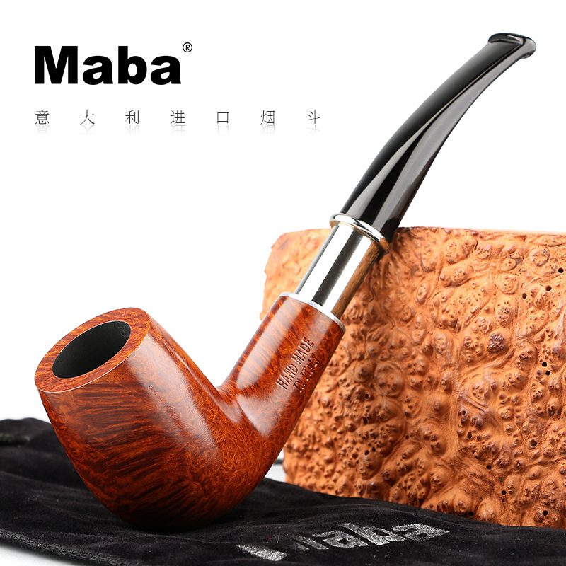 MABA【Ma Ba】Italian Imported Tulip Pipe 9mm Bore Hand-Carved Original In-Stock Wholesale