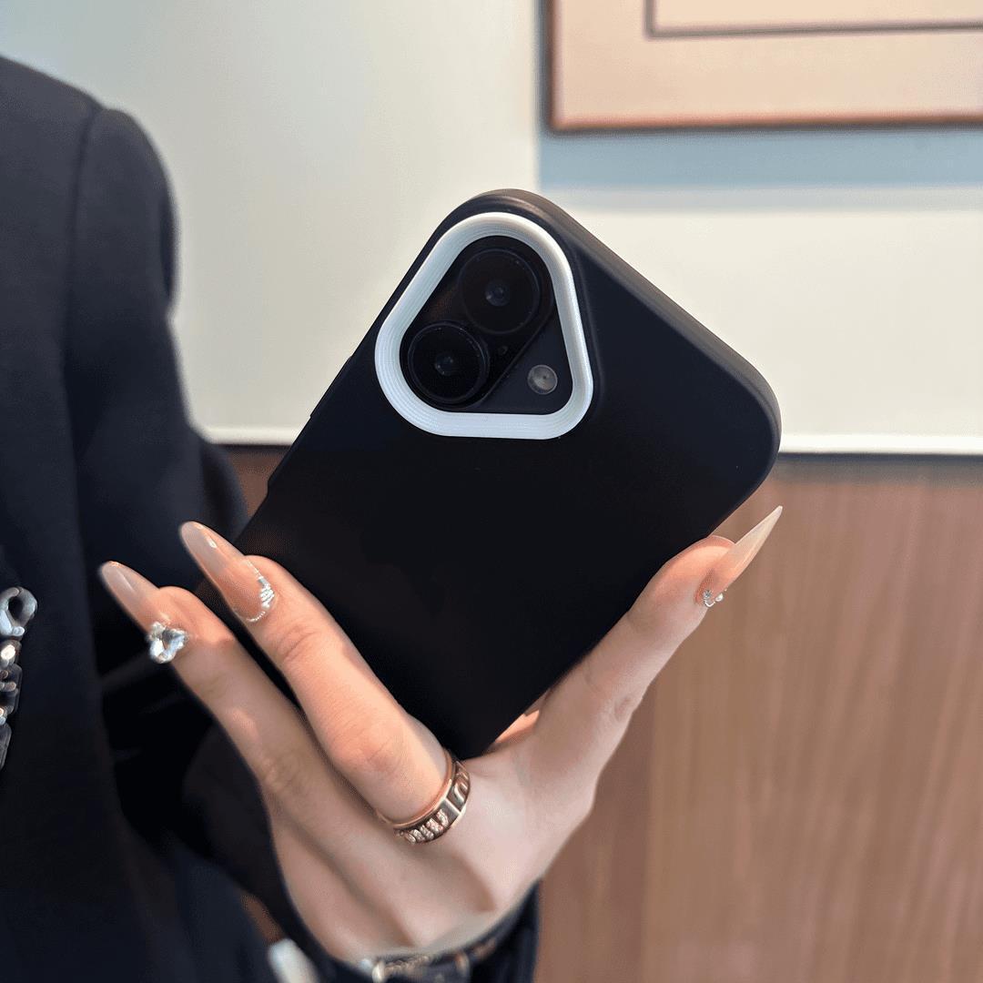 Marco de lente blanco-negro-tres en uno wt_2