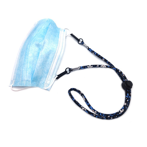 Cross-border best-selling new cotton floral round rope hat sun hat windproof rope adjustable rope hat