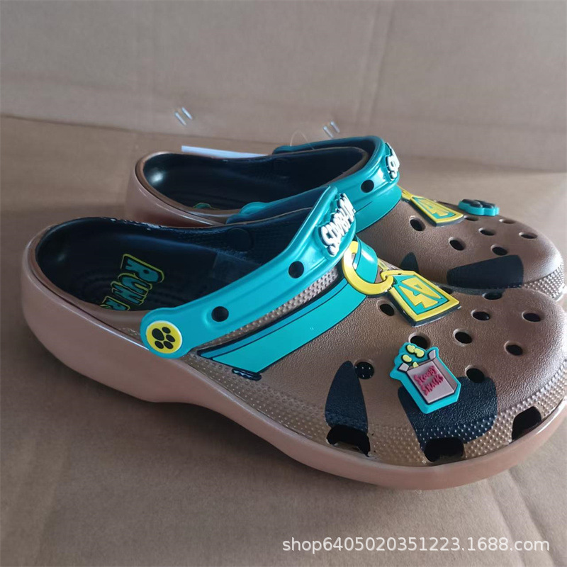 2026 New Model Scooby-Doo Collaboration Cartoon Beach Shoes for Dogs, Unisex Outdoor Shoes, Direct from Manufacturer, Cross-Border