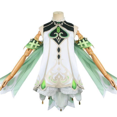New GenshinConcertCosplayNahidaCosplayGameAnimeCosplayCostumeFemaleCosplayFullSetWig
