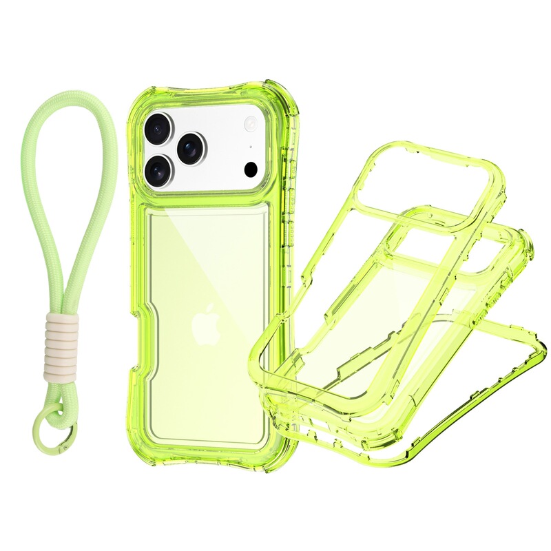 Suitable for Iphone18Promax Lanyard Phone Case, Apple 17 Four-Corner Air Cushion Anti-Fall Protective Cover 16 Three-In-One Suitable for Iphone18Promax Lanyard Phone Case, Apple 17 Four-Corner Air Cushion Anti-Fall Protective Cover 16 Three-In-One