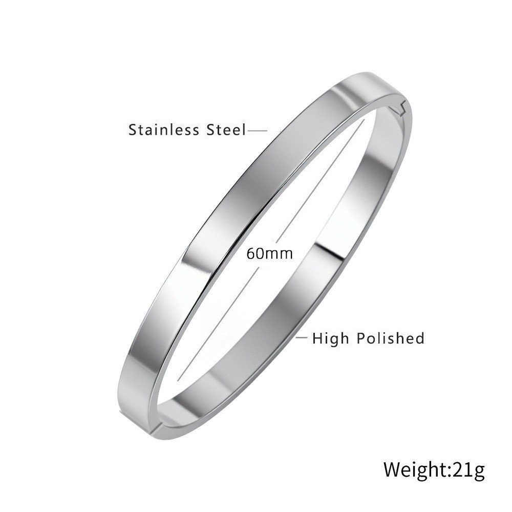 留め金工場製、色褪せない鏡面仕上げのゴールドブレスレット、欧米風ブレスレット、環境に優しいブレスレット、チタン鋼ブレスレット