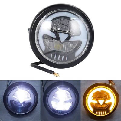 Harley motorcycle headlight retro – Ön faralar
