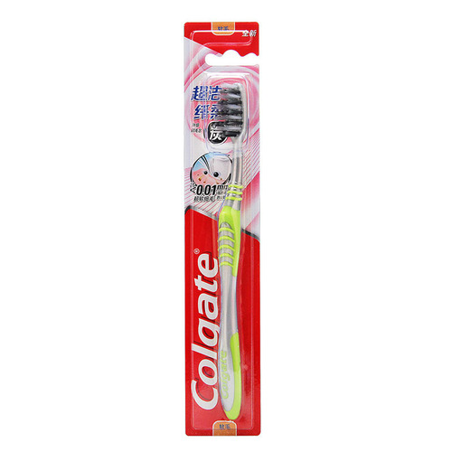 Colgate Toothbrush Triple Deep Cleansing Medium/Fine Bristle Gum Protecting Soft Bristle Toothbrush New and Old Packaging Color Random Shipping