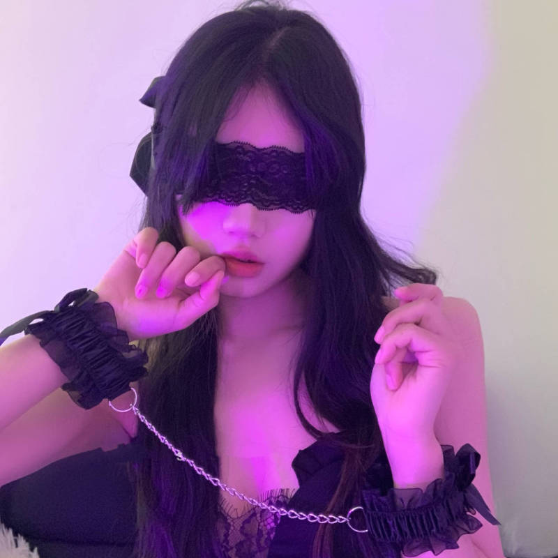 Lace Eye Mask, Sexy Blindfold Goddess Device, Black Sexy Abstinence System, Blackout, Sexy Eye Mask, Ribbon, Sleep Handcuffs