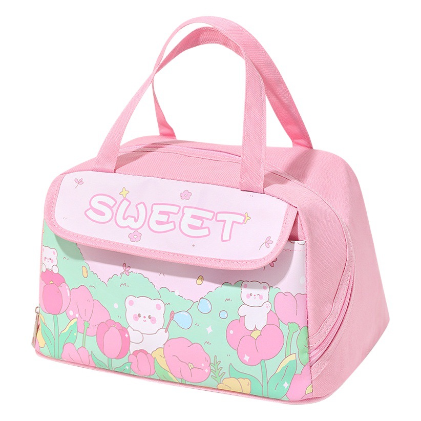 2024 temporada escolar bolsa de aislamiento portátil trabajador de oficina estudiante bolsa de almuerzo portátil caja de almuerzo de picnic bolsa de almacenamiento al por mayor