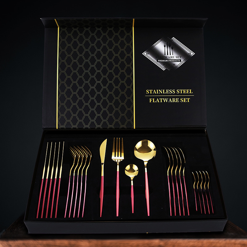 24 피스 파우더 골드