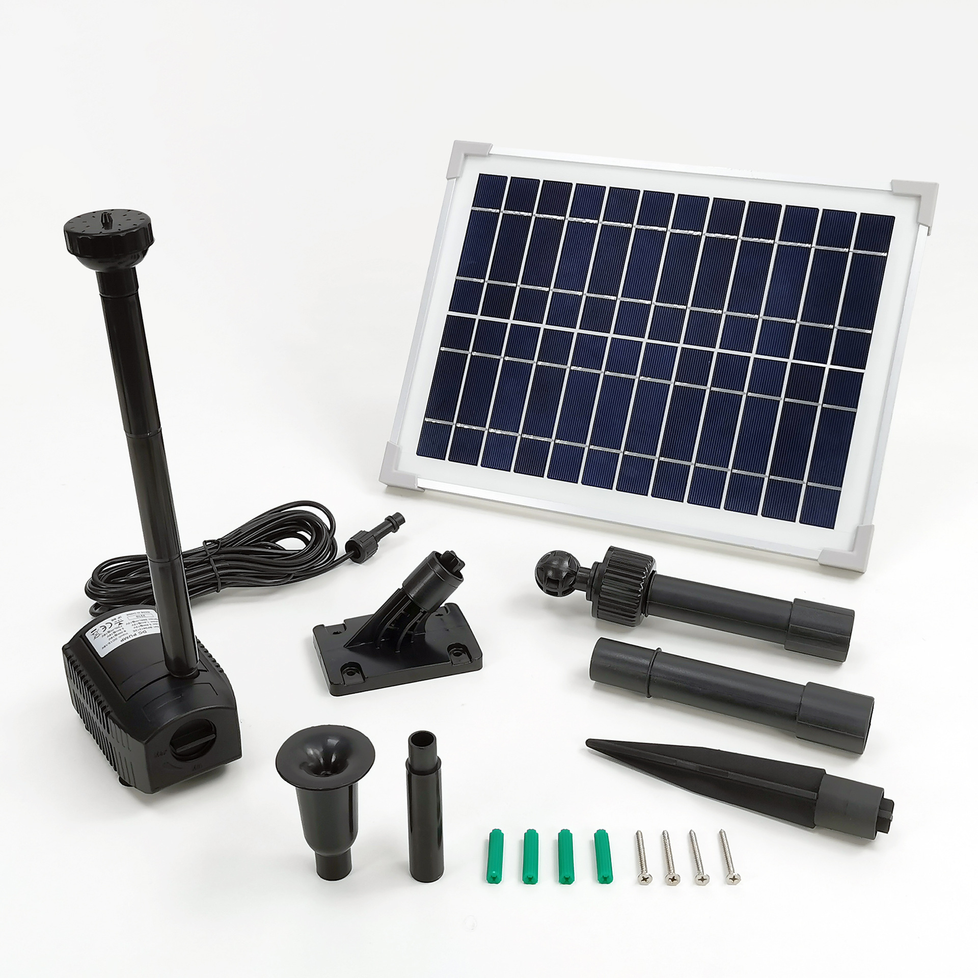 DC12V太阳能喷泉泵花园池塘景观泵-SP8-361212E