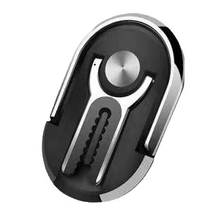 Salida de aire del coche soporte del teléfono móvil nuevo soporte de navegación del coche Aleación de plástico anillo de soporte de escritorio