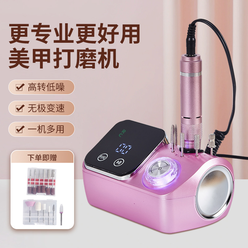 Ampuñadora de uñas transfronteriza gran torsión 45000RPM ampuñadora de alta velocidad ampuñadora de uñas profesional