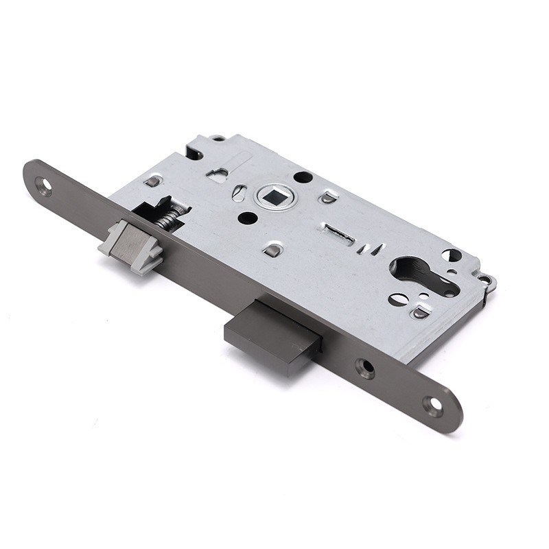 Multicolor personalizado acero inoxidable silencioso cuerpo de cerradura estándar europeo 7255 accesorios de cerradura de puerta de madera interior cuerpo de cerradura de puerta de habitación universal